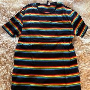 Rainbow striped t-shirt from H&M